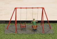Double Playground Swing with 6 legs - RS-0037-B-76