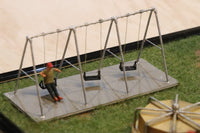 Triple Playground Swing with 6 legs - RS-0037-T-76