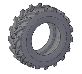 Modern Tractor or JCB tyres - RV-0016-A