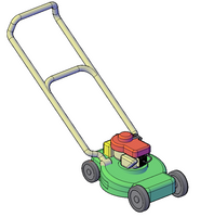 Petrol Lawn Mower  - RG-0010-A-76
