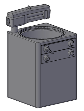 Top Loader Mangle Square Washing Machine - RH-0047-O-76