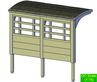 Concrete Bus Shelter - RS-0101-A-#