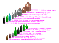 Choice of many G Scale Bottles - RS-0032-#-22