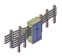 Quad Cable junction box - RR-9001-Z-76