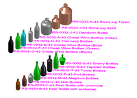 Choice of many O gauge Bottles - RS-0032-#-43