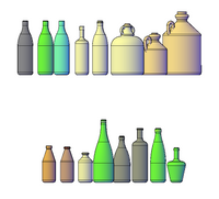 Choice of many G Scale Bottles - RS-0032-#-22